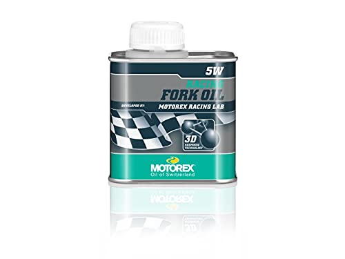 Shimano Unisex-Adult Motorex Racing Fork Oil 5W Fahrradgabeln, Mehrfarbig, One Size