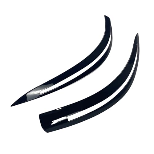 Paupières de phares BMW Série 5 E60 E61 M5 aspect carbone pour tuning avant