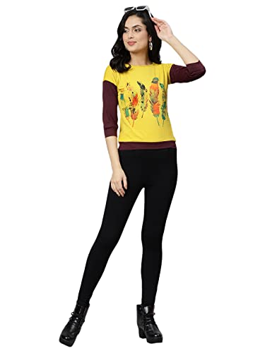 Image of DHRUVI TRENDZ Animal Print Regular Fit Jeans Korean Western Tops for Women Stylish