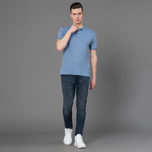 Image of Red Tape Denim Jeans for Men in Medium Blue| Denim Jeans