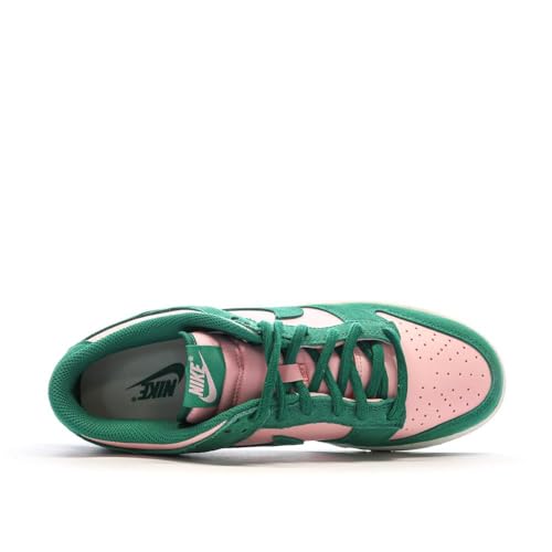 Nike Dunk Low Retro SE Men's Shoes (FZ0549-600, Medium Soft Pink/Sail/Malachite) Size 114