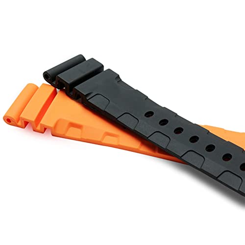 Bracelet montre sport silicone 24mm noir PAM00682 - 5