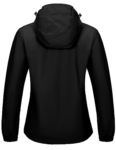 Little Donkey Andy Women's Waterproof Rain Jacket Lightweight Hooded Raincoat for Travel Hiking Golf3