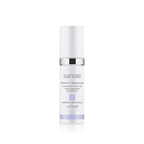 Sanitas Skincare Vitamin C Moisturizer, Fast Absorbing, Oil-Free Treatment Moisturizer, 1 Ounce