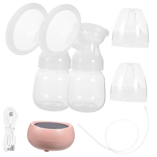 ibasenice 電動搾乳器 自動モード搭載 便利な静音デザイン ダブルポンプ式 コンパクトな母乳吸引器 母乳育児をサポート 産後ケアに