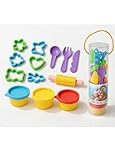 Clayo-Play Dough Tools Set for Kids – 13PCS Playdough Accessories Kit with Roller, Cutters & Molds – Toddler Clay Modeling Tools for Preschool Sensory Play, Arts & Crafts Toy for Boys & Girls