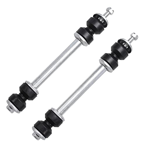 Image of Detroit Axle - RWD Front End Kit for 1999-2006 Chevy Silverado 1500 GMC Sierra 1500, 2 Lower Control Arms w /Ball Joints 2 Upper Ball Joints 4 Inner Outer Tie Rods 2 Sway Bars 2 Boots Replacement