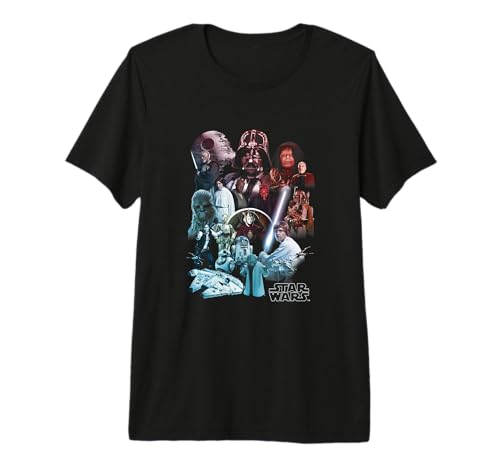 T-shirt Star Wars imprimé poster vintage pour vos soirées cinéma et conventions geek
