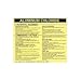 Brady 93487, Hazardous Material Label, (4 Packs of 25 pcs)