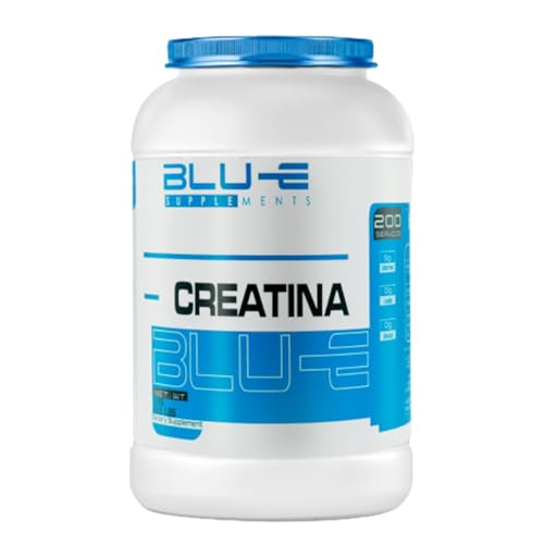 Vitamínicos, Blu-e Creatina Monohidratada 1k 200 Servicios Sabor Natural