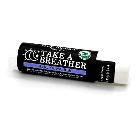 Tiny Human Supply Co Organic Take A Breather Baby Chest Rub Stick 1pk, 100% Natural, Soothing Lavender & Eucalyptus, Petroleum Free, Cruelty Free Cover