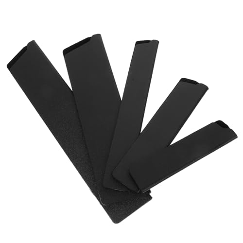 KICHOUSE 5pcs Knife Portable Safety Knife Guard and Blade Cover for Outdoor Activities Lightweight Flocking and Material Versatile for