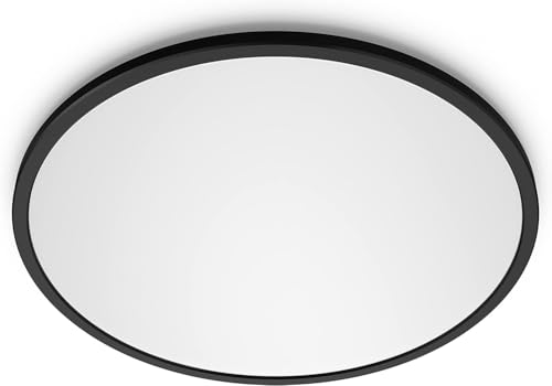 PHILIPS Plafonnier rond à panneau LED SceneSwitch à intensité variable, 3 ambiances différentes, 18W. pour l'éclairage intérieur, le salon et la chambre,...