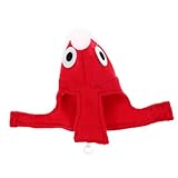 Ropa de vuelo de pájaros: ropa navideña para pájaros 🎅🎅esta ropa para pájaros con diseño de sombrero de felpa, simple y generosa, úsela más cómoda y hermosa. la ropa para loros de estilo navideño está hecha de un material cómodo, duradero y bonito, para que la usen sus pájaros.