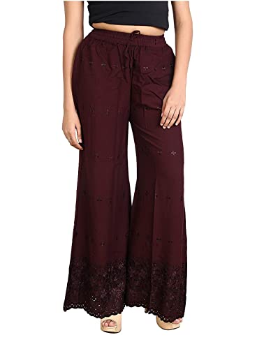 Image of Women's Rayon Half Chicken Palazzo