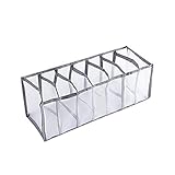 MULINN Breathable Drawer Organizer Closet Underwear Mesh Organizer For Socks Bra Scarves And Lingerie Storage Box