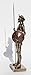 11.63 Inch Don Quixote Standing with Spear Cold Cast Bronze Figurine