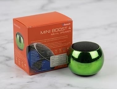 Image of Metal Bluetooth Speaker | 5W Portable Wireless Speaker with TWS Stereo Pairing | Bluetooth 4.2 | IPX4 Splash Resistant, 1