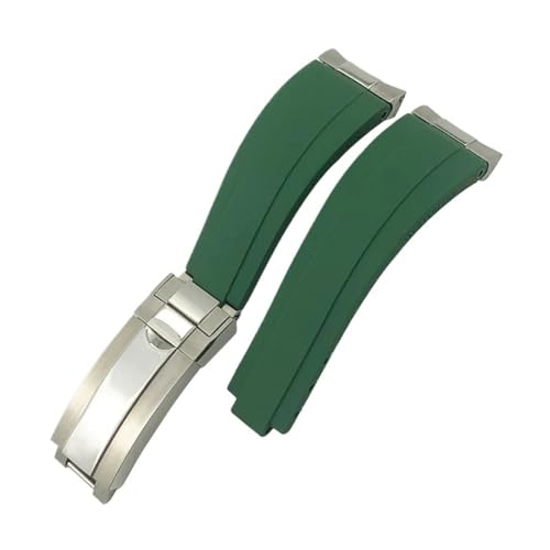 [-ł] 20mm^No[VREHb`ohibNX Tu}[i bg}X^[ GMT fCgi ICX^[tbNX J[uGhEHb`XgbvΉj(Green Silver Buckle)