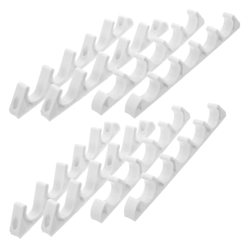 Warmhm Soporte de Ajuste para Silla Reclinable Exterior Ajustador de Cinco Posiciones 8 Piezas Clips de Conexión para Muebles de Camping y Jardín