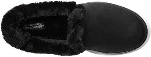 Skechers Women's GO Walk Lounge-Chillin Slipper, Black/Black, 6 | Image 1
