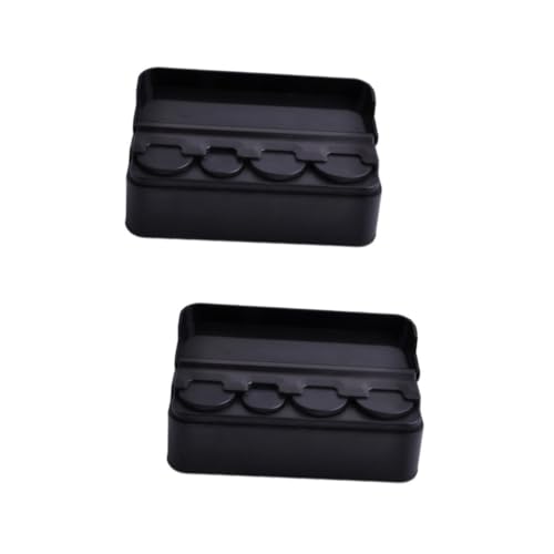 Organizador de Monedas 4 Piezas Material PP Color Negro miniatura 1