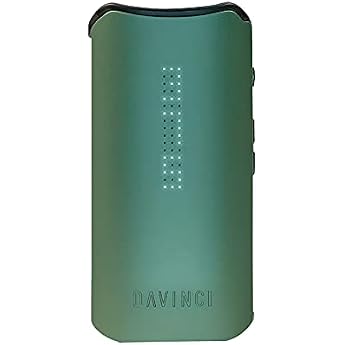 Davinci IQC Vaporizer + Evertree Grinder Card Emerald Green
