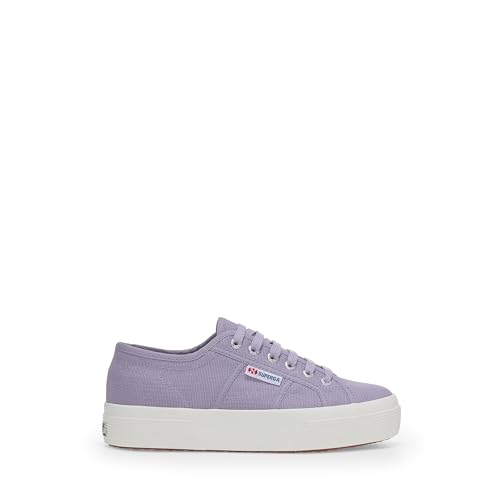 Image of Superga 2740 Platform Sneakers for Men and Women - Iconic Italian Men's and Women's Tennis Shoes with Breathable Canvas Upper, Non Slip Rubber Sole