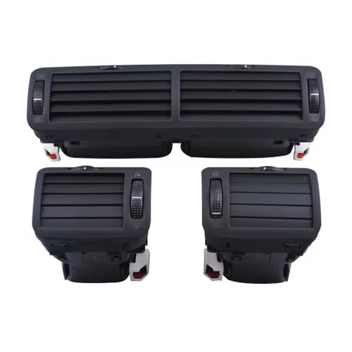 Grille d'aération noire ABS haute résistance pour Passat B5 avant