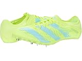 adidas Men's Sprintstar Running Shoe, Solar Yellow/Clear Aqua/Core Black, 5.5