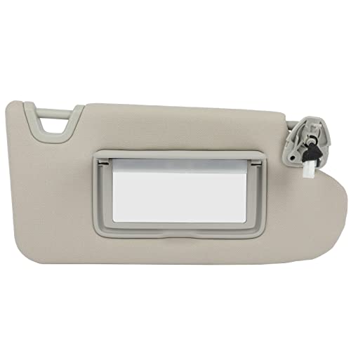 Ocpty Sun Visor Fit For Nissan Pathfinder 2013 2014 2015 2016 2017 2018,For Infiniti Qx60 2014 2015 2016 2017 With Sunroof(Beigh,Right Passenger Side #TOP4