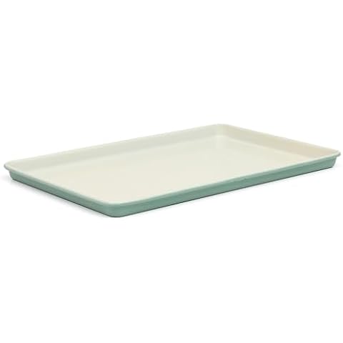 Martha Stewart Gallen 17 x 11 Inch Nonstick Carbon Steel Cookie Sheet - Teal Cover