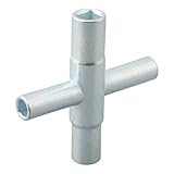 【 et fonctionnelle 】 Fabriquée en acier 40Cr de haute qualité, cette clé est fonctionnelle et durable, sans casser ni rouiller.