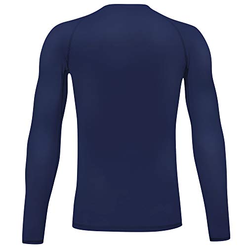 Telaleo 5 Pack Boys' Girls' Compression Shirts Youth Long Sleeve Undershirt Sports Performance Moisture Wicking Baselayer 5Pack 2Black/2Grey/1Blue M #TOP3