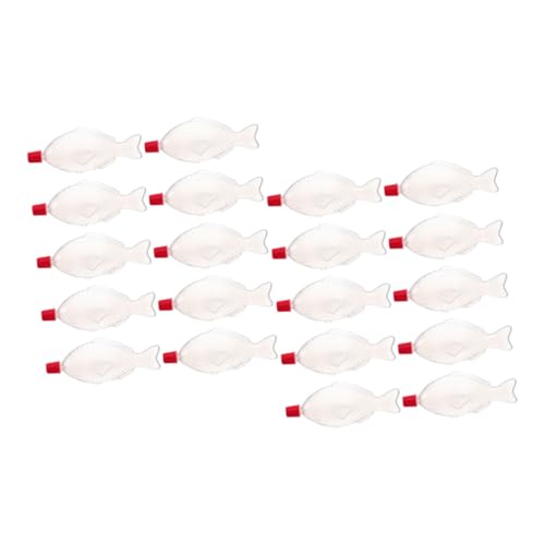 BESTYASH 20Pcs Portable Leak Condiment Containers Disposable Travel Spice Bottles for Vinegar Soy Sauce for Picnic Office Lunch Go Seasoning