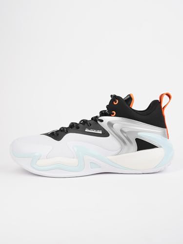Image of XTEP Men Dynamic Foam Basketball Shoes /Sneakers with Shock Absorption Sports Lining & Breatheable Mesh Upper with Embedded TPU Sole for Extra Support & Rebound