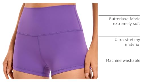 Image of CRZ YOGA Butterluxe Biker Shorts 2.5 inch | Extremely Soft, Gentle Compression, Yoga, High Waisted, for Women