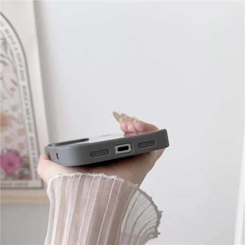 Image of TechTrendz Smart E-Ink Display Pattern NFC Case Customize Image Screen Display Photo in Mobile Phone Cover Compatible with iPhone 16 Pro Max - Golden