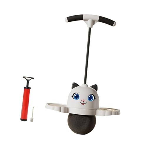 Pelota de salto pogo infantil con mango ajustable para entrenamiento y fitness exterior
