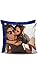 Cuscino con Foto da Personalizzare 40x40 cm. (Retro Blu)