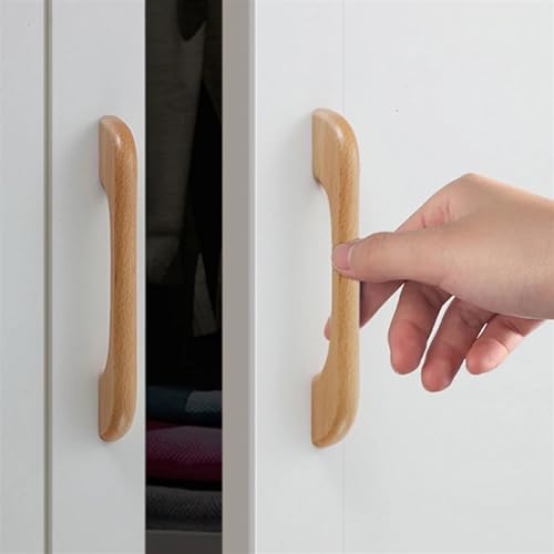 Meubles matériel poignées en bois massif au design minimaliste chic