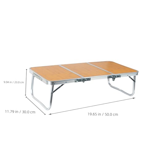 Table de camping pliante HEMOTON pour pique-nique stable sans bascule