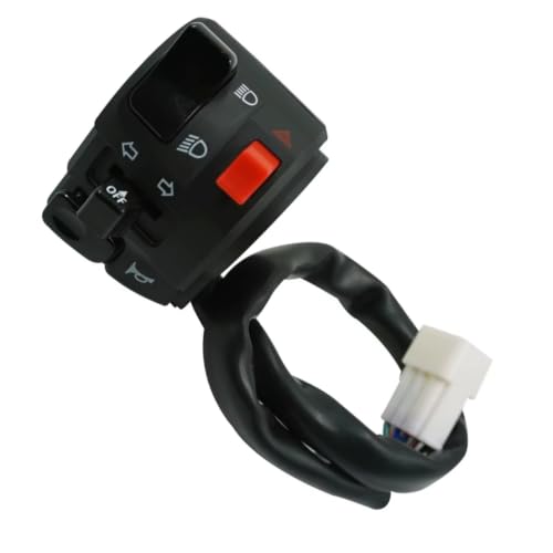 Commodo clignotant moto gauche cassé ? Remplacez-le par cet interrupteur universel 22mm