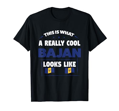 this is what a really cool Bajan looks like Bajan T-Shirt