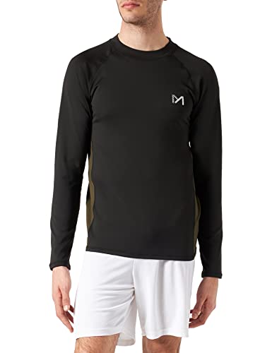 MEETYOO Herren U6t T-Shirt, Schwarz-vlies, XL EU