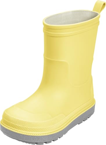 Playshoes Regenstiefel Unisex Kinder Gummistiefel, Gelb, 35 EU