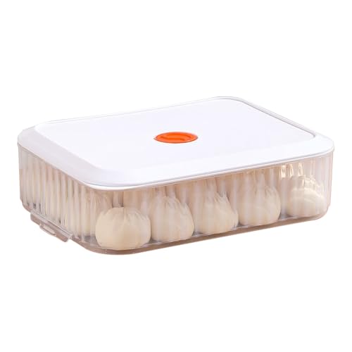 Genérico Caja de prueba de horneado: recipiente grande de de 6 litros, libre de BPA, tapa de sellado apretado, marcas de volumen, congelador seguro, fácil | Perfecto para restaurante, pan
