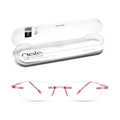 Scojo New York Gels Original Reading Glasses | 1.75x BLUSH