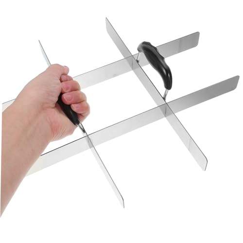 Outil de cuisson débutant COLLBATH diviseur de gâteau inox - 5