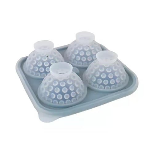 Bandeja para cubitos de hielo forma pelota de golf verde miniatura 4